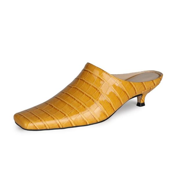 mkkhou fashion casual slippers female 2021 new summer patent leather square head printing 4.5cm mid-heel mules large size 34-45, Black
mkkhou fashion casual slippers female 2021 new summer patent leather square head printing 4.5cm mid-heel mules large size 34-45, Black