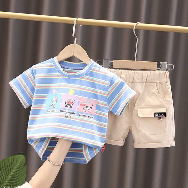hylkidhuose 2021 summer baby boys clothing sets cartoon short sleeve stripe t shirt shorts kids casual clothes children outfit g1023, White
hylkidhuose 2021 summer baby boys clothing sets cartoon short sleeve stripe t shirt shorts kids casual clothes children outfit g1023, White
