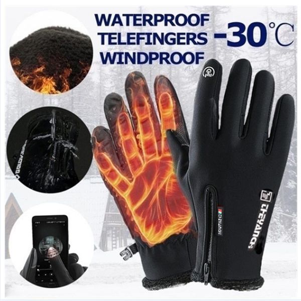 cycling gloves autumn and winter zipper outdoor sports riding warm windproof waterproof touch screen men women, Black
cycling gloves autumn and winter zipper outdoor sports riding warm windproof waterproof touch screen men women, Black