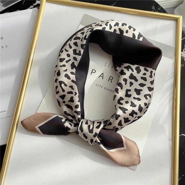summer leopard silk square scarf female foulard neck hairband shawl wrap small bandana kerchief scarves, Blue;gray
summer leopard silk square scarf female foulard neck hairband shawl wrap small bandana kerchief scarves, Blue;gray