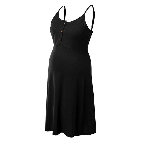 maternity dresses summer dress women high waist sleeveless button or baby shower spaghetti strap casual women's robe femme, White
maternity dresses summer dress women high waist sleeveless button or baby shower spaghetti strap casual women's robe femme, White