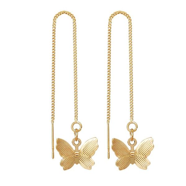 dangle & chandelier gold alloy butterfly earrings tassel drop for women pendientes ear line chain jewelry brinco, Silver
dangle & chandelier gold alloy butterfly earrings tassel drop for women pendientes ear line chain jewelry brinco, Silver