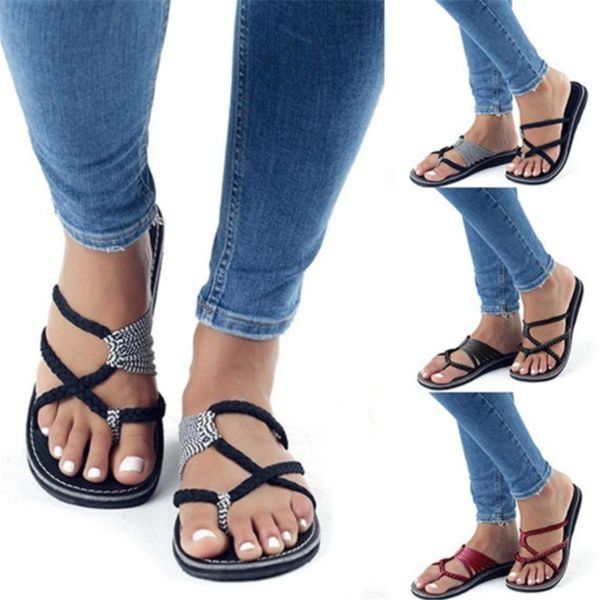 sandals 2021 summer shoes woman flat sandalias mujer thin strips gladiator beach ladies flip flops slides, Black
sandals 2021 summer shoes woman flat sandalias mujer thin strips gladiator beach ladies flip flops slides, Black