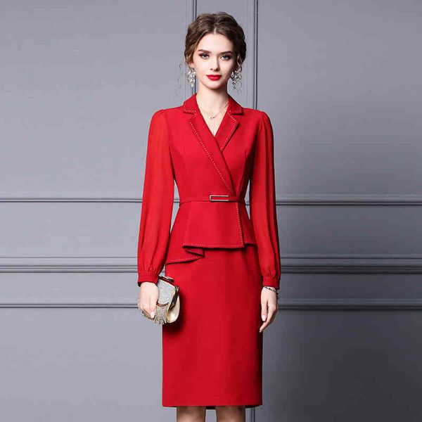 casual dresses zhili autumn dress waist slim suit lapel fake two medium length hip wrap skirt hb53, Black;gray
casual dresses zhili autumn dress waist slim suit lapel fake two medium length hip wrap skirt hb53, Black;gray