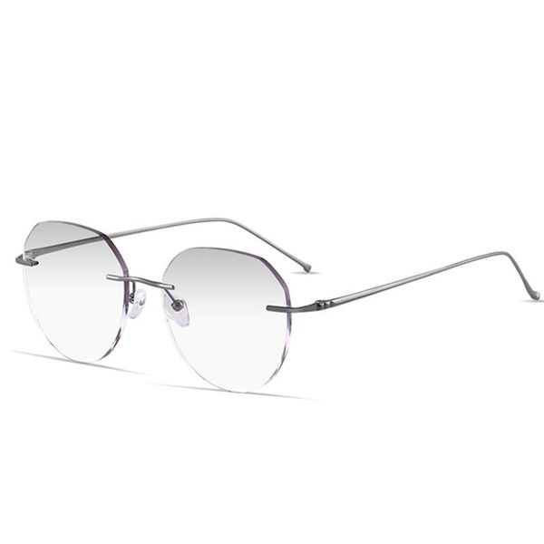 fashion sunglasses frames rimless 100% titanium design men opticas glasses prescription spectacles progressive color oculos eyewear large si, Black
fashion sunglasses frames rimless 100% titanium design men opticas glasses prescription spectacles progressive color oculos eyewear large si, Black