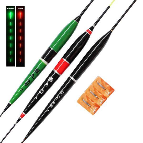 fishing accessories 3pcs/lot smart float with cr425 battery fish bite alarm color change electronic buoy intelligent tackle a427
fishing accessories 3pcs/lot smart float with cr425 battery fish bite alarm color change electronic buoy intelligent tackle a427