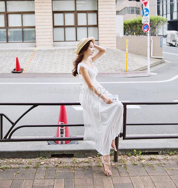 women's swimwear swimsuit cover up women summer ladies elegant white chiffon maxi dresses beach bikini long holiday beachwear, White;black
women's swimwear swimsuit cover up women summer ladies elegant white chiffon maxi dresses beach bikini long holiday beachwear, White;black