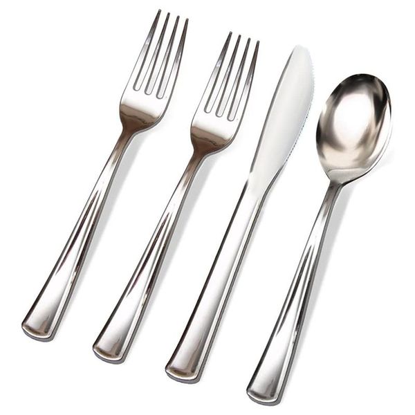 disposable dinnerware 200 silver plastic tableware tableware, 100 forks, 50 knives, spoons-heavy cutlery utensils (silver) for banquets,
disposable dinnerware 200 silver plastic tableware tableware, 100 forks, 50 knives, spoons-heavy cutlery utensils (silver) for banquets,