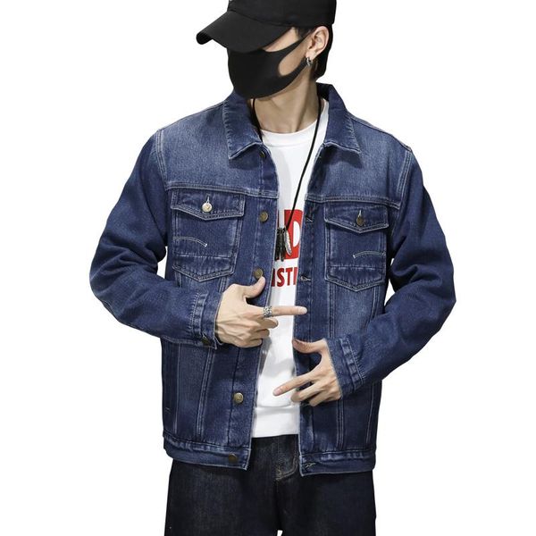 men's jackets autumn and winter plus velvet thick denim jacket retro casual multi-pocket warm cold resistant, Black;brown
men's jackets autumn and winter plus velvet thick denim jacket retro casual multi-pocket warm cold resistant, Black;brown