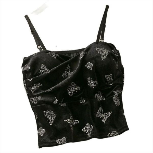 velvet bow butterfly womens tank print black crop backless sleeveless lace up woman vest slim chic club, White
velvet bow butterfly womens tank print black crop backless sleeveless lace up woman vest slim chic club, White