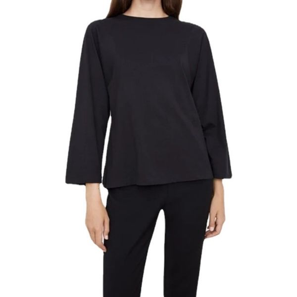2021 spring and autumn new all-match round neck casual loose solid color long-sleeved t-shirt women ew69, White
2021 spring and autumn new all-match round neck casual loose solid color long-sleeved t-shirt women ew69, White