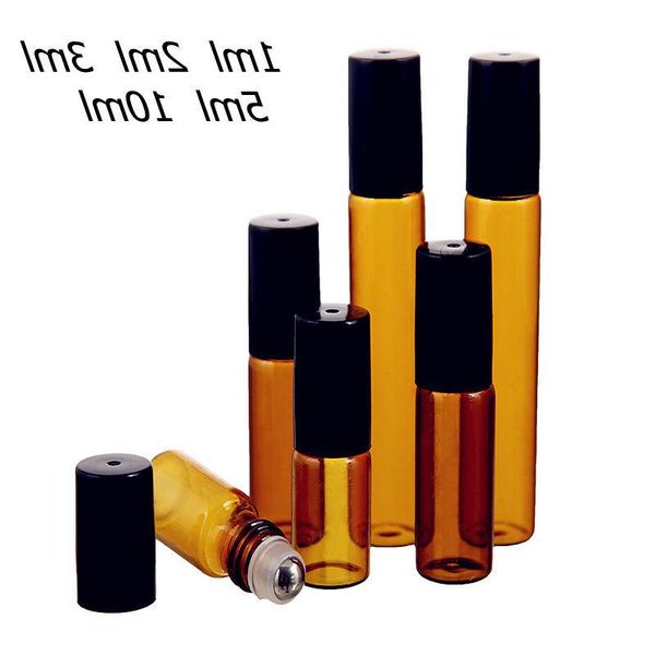 storage bottles & jars 50pcs/lot 1ml 2ml 3ml 5ml 10ml amber thin glass roll on bottle sample test essential oil vials with roller metal /gla
storage bottles & jars 50pcs/lot 1ml 2ml 3ml 5ml 10ml amber thin glass roll on bottle sample test essential oil vials with roller metal /gla