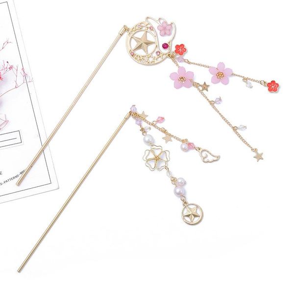 hair clips & barrettes card captor hairpin hollow star stick women metal glaze fork chopsticks woman jewelry clip accessories, Golden;silver
hair clips & barrettes card captor hairpin hollow star stick women metal glaze fork chopsticks woman jewelry clip accessories, Golden;silver