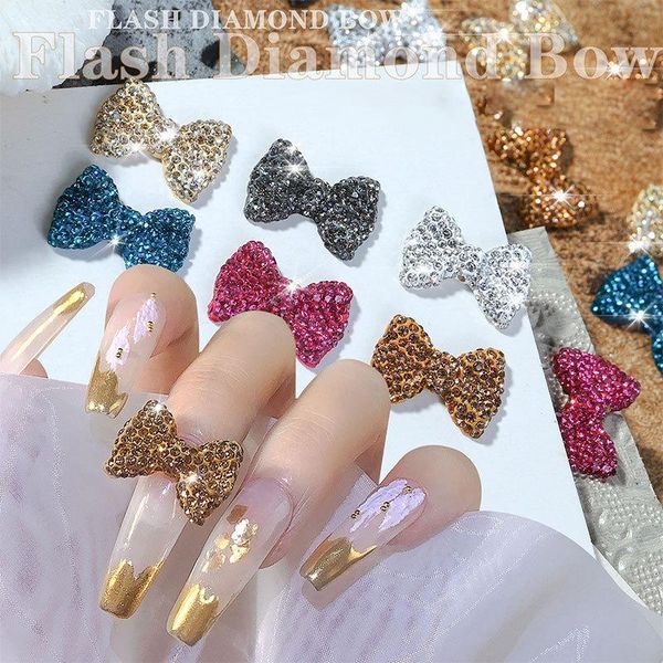 nail art decorations 1pc 3d shining full crystal butterfly handmade flash bow rhinestones decoration ornaments diy manicure accessories, Silver;gold
nail art decorations 1pc 3d shining full crystal butterfly handmade flash bow rhinestones decoration ornaments diy manicure accessories, Silver;gold