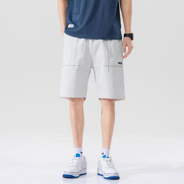 men's shorts casual men summer fashion letter printed male cargo loose knee length pants streetwear fitness workout, White;black
men's shorts casual men summer fashion letter printed male cargo loose knee length pants streetwear fitness workout, White;black