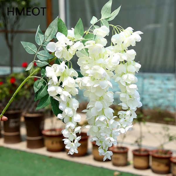 decorative flowers & wreaths 1.1m wisteria artificial flower vine garland christmas tree home accessories wedding arch deco ceiling plants r
decorative flowers & wreaths 1.1m wisteria artificial flower vine garland christmas tree home accessories wedding arch deco ceiling plants r