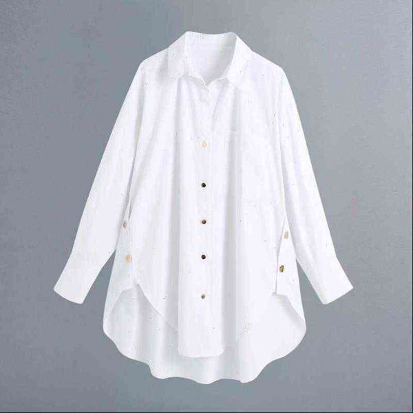 button decoration white femme turndown womens blouses collar long sleeve casual loose blusas s8061
button decoration white femme turndown womens blouses collar long sleeve casual loose blusas s8061