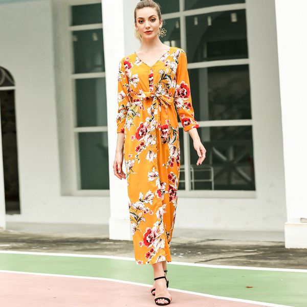 european and american 2020 new bohemian slit beach dress long skirt autumn and winter long sleeve new dress in stock, Black;gray
european and american 2020 new bohemian slit beach dress long skirt autumn and winter long sleeve new dress in stock, Black;gray