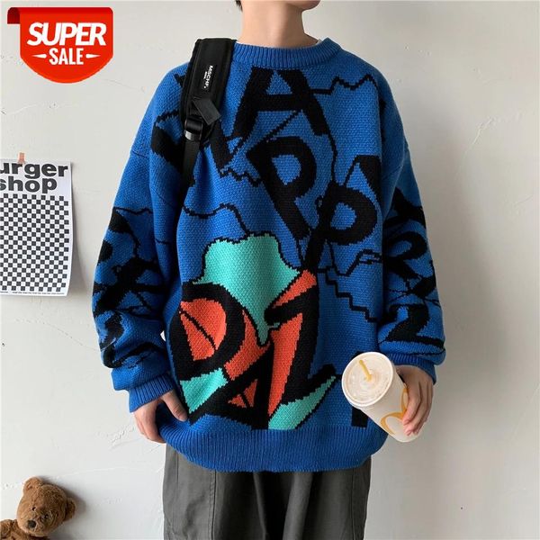 o neck printed knitted men sweaters 2020 autumn new men's pullovers cartoon man streetwear fashion casual knitwear #un09, Black
o neck printed knitted men sweaters 2020 autumn new men's pullovers cartoon man streetwear fashion casual knitwear #un09, Black