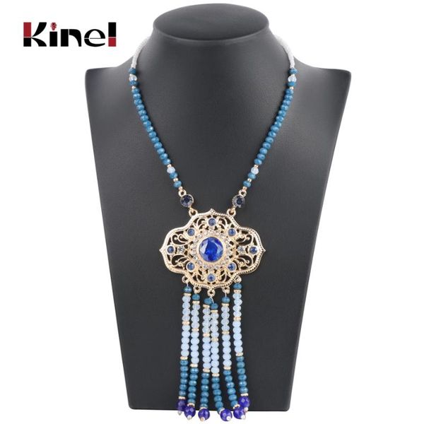 pendant necklaces kinel arrived ethnic necklace for women fashion boho gold color long chain vintage wedding jewelry, Silver
pendant necklaces kinel arrived ethnic necklace for women fashion boho gold color long chain vintage wedding jewelry, Silver