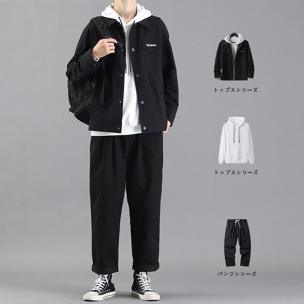 men's tracksuits hoodie fashion men set loose casual cotton korean style jacket tracksuit vetement homme clothing de50tz, Gray
men's tracksuits hoodie fashion men set loose casual cotton korean style jacket tracksuit vetement homme clothing de50tz, Gray