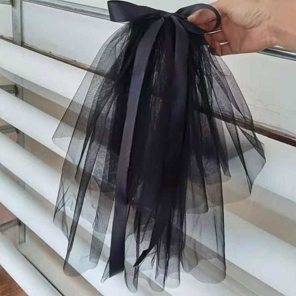 bridal veils white black with comb two layers short cut edge wedding veil tulle ribbon bowknot women welon novia accesorios
bridal veils white black with comb two layers short cut edge wedding veil tulle ribbon bowknot women welon novia accesorios