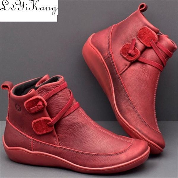 boots 2021 women shoes lace up wedge ladies plus size vintage office pu leather female short botas de mujer, Black
boots 2021 women shoes lace up wedge ladies plus size vintage office pu leather female short botas de mujer, Black
