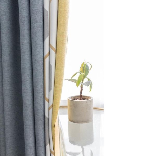 curtain & drapes gray curtains simple modern high-precision jacquard shading for living room bedroom splicing decoration custom
curtain & drapes gray curtains simple modern high-precision jacquard shading for living room bedroom splicing decoration custom
