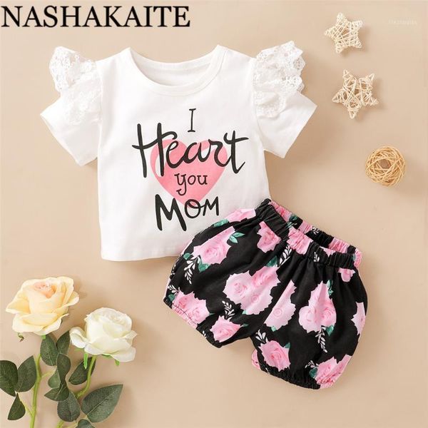 clothing sets nashakaite born baby girl clothes age 3-24m i heart you mom letter pretty lace and rose shorts set set1, White
clothing sets nashakaite born baby girl clothes age 3-24m i heart you mom letter pretty lace and rose shorts set set1, White