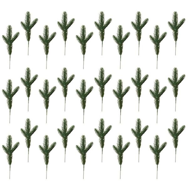 decorative flowers & wreaths 30pcs artificial pine picks christmas twig needles greenery stems xmas ornaments for diy craft winter holiday d
decorative flowers & wreaths 30pcs artificial pine picks christmas twig needles greenery stems xmas ornaments for diy craft winter holiday d
