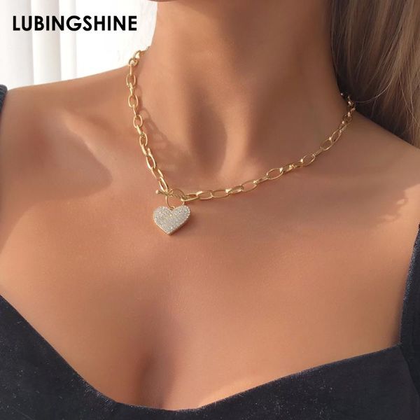 chokers fashion exaggerated punk metal chain necklace bohemia rhinestone heart pendant choker female women jewelry gold color, Golden;silver
chokers fashion exaggerated punk metal chain necklace bohemia rhinestone heart pendant choker female women jewelry gold color, Golden;silver