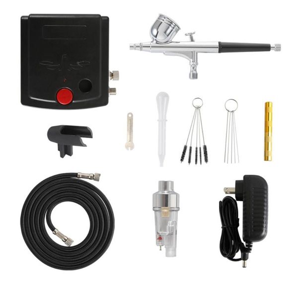 professional spray guns mini airbrush kit set dual-action 0.3mm spraygun for nail model/cake/car painting
professional spray guns mini airbrush kit set dual-action 0.3mm spraygun for nail model/cake/car painting