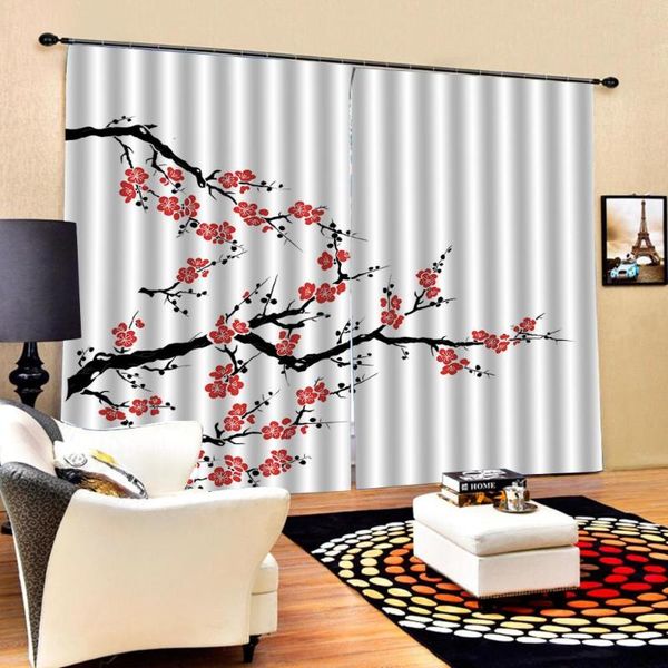curtain & drapes decoration curtains 3d luxury blackout window living room plum flower
curtain & drapes decoration curtains 3d luxury blackout window living room plum flower