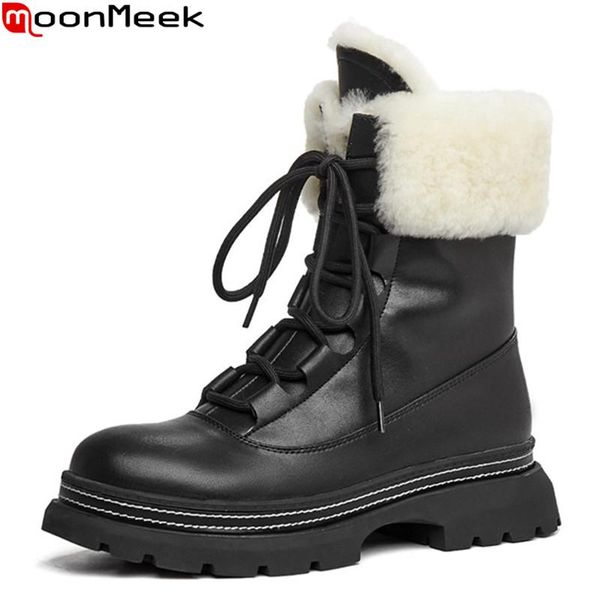 boots moonmeek 2021 arrival ankle winter snow comfortable lace up keep warm women black
boots moonmeek 2021 arrival ankle winter snow comfortable lace up keep warm women black