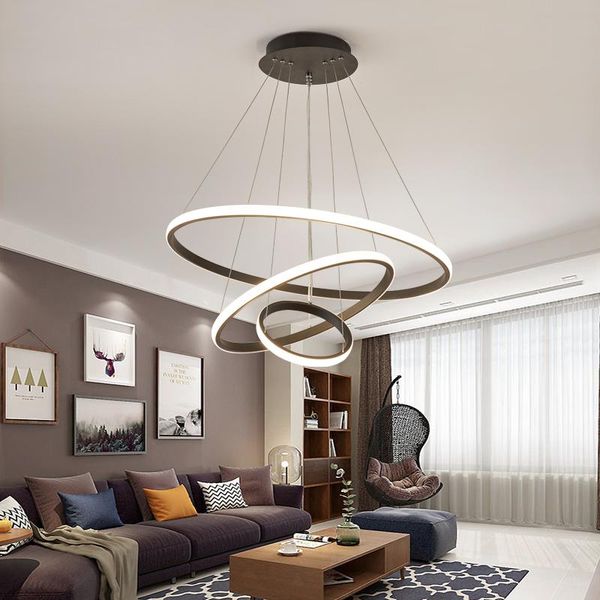 chandeliers black/coffee/white 3/2/1rings modern led chandelier for dinningroom livingroom hanging nordic lamp lustre pendant
chandeliers black/coffee/white 3/2/1rings modern led chandelier for dinningroom livingroom hanging nordic lamp lustre pendant