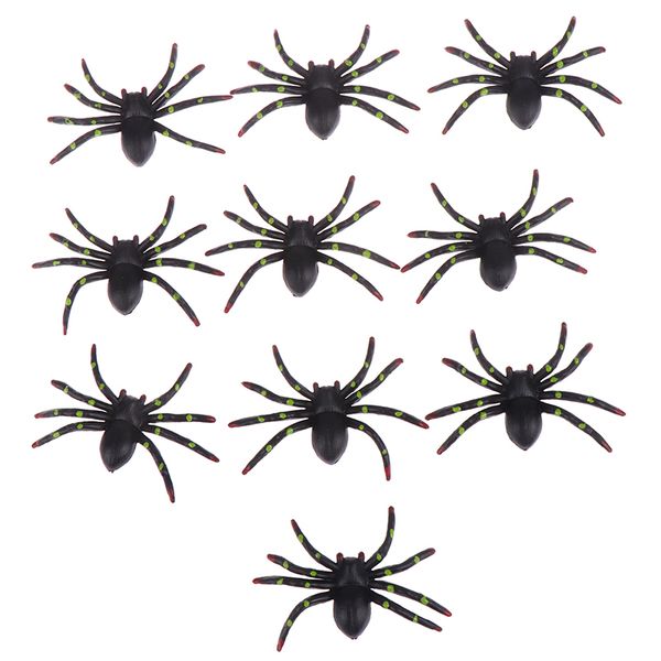 10pcs novelty halloween black spider prank joking birthday toys diy decorative spiders 8*5cm spider party props
10pcs novelty halloween black spider prank joking birthday toys diy decorative spiders 8*5cm spider party props