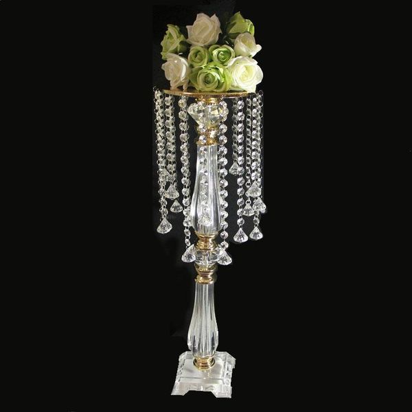 party decoration wedding crystal candlestick gold table center flower rack ceremony road guide
party decoration wedding crystal candlestick gold table center flower rack ceremony road guide