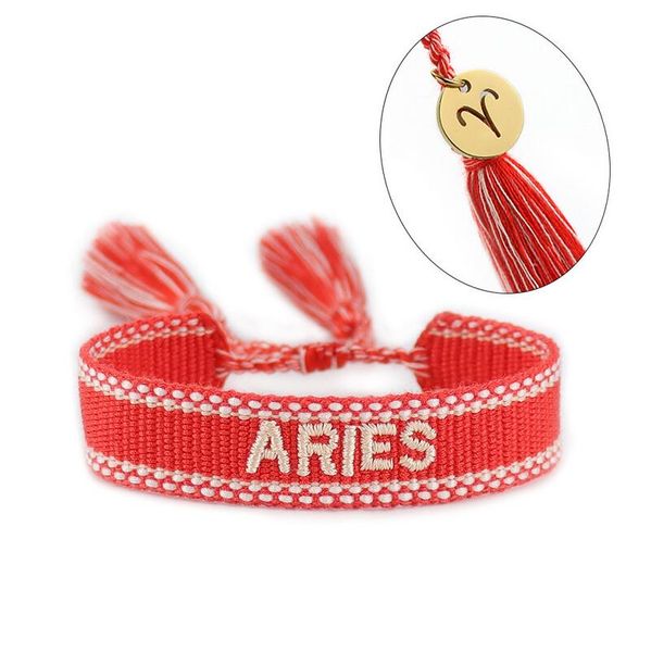 handmade twelve constellation braided woven embroidery style bracelet for women bohemian european and american fashion jewelry wristbands, Golden;silver
handmade twelve constellation braided woven embroidery style bracelet for women bohemian european and american fashion jewelry wristbands, Golden;silver