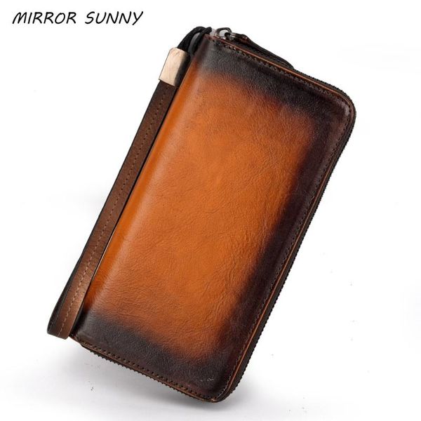 wallets genuine leather wristband wallet for women men cowhide multi card holder clutch zipper purse handy cellphone bag carteira, Red;black
wallets genuine leather wristband wallet for women men cowhide multi card holder clutch zipper purse handy cellphone bag carteira, Red;black
