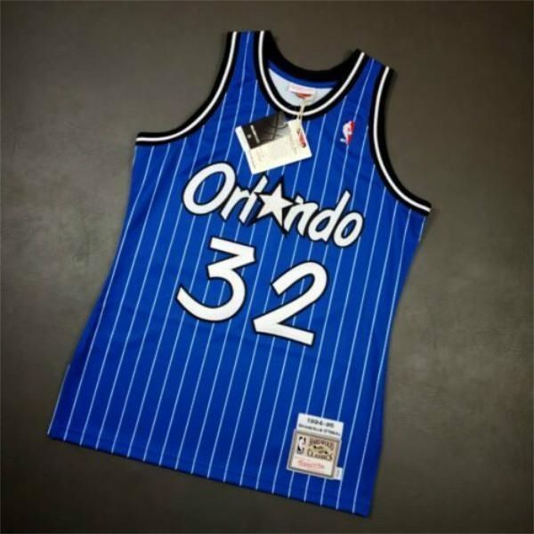 100% shaquille o'neal mitchell ness 94 95 orl jersey size xs-5xl 740s basketball jersey, Black
100% shaquille o'neal mitchell ness 94 95 orl jersey size xs-5xl 740s basketball jersey, Black
