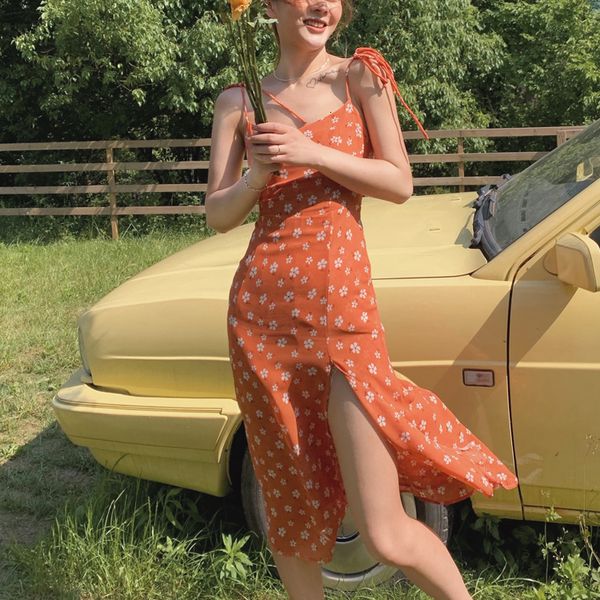 european and american summer holidays retro-fit thin-fitting orange slimming divide fairy chiffon slingsmaxi dress kawaii x0ie, Black;gray
european and american summer holidays retro-fit thin-fitting orange slimming divide fairy chiffon slingsmaxi dress kawaii x0ie, Black;gray