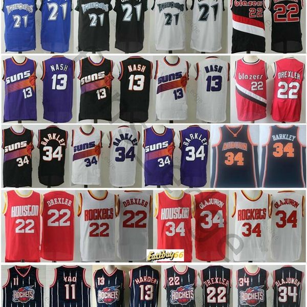 2021 wholesale mens hakeem olajuwon yao clyde drexler steve nash charles barkley stitched kevin garnett basketball jerseys, Black;red
2021 wholesale mens hakeem olajuwon yao clyde drexler steve nash charles barkley stitched kevin garnett basketball jerseys, Black;red