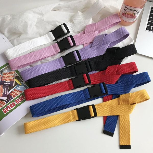 Belts Hip-hop Style Solid Color Unisex Belt Adjustable Canvas Outdoor Military Training Drill Tactical With Buckle, Black;brown
Belts Hip-hop Style Solid Color Unisex Belt Adjustable Canvas Outdoor Military Training Drill Tactical With Buckle, Black;brown