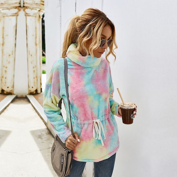 2021 teddy cashmere tie-dye front pocket warm turtleneck pullover winter fleece sweatshirt for women new sfmz, Black
2021 teddy cashmere tie-dye front pocket warm turtleneck pullover winter fleece sweatshirt for women new sfmz, Black