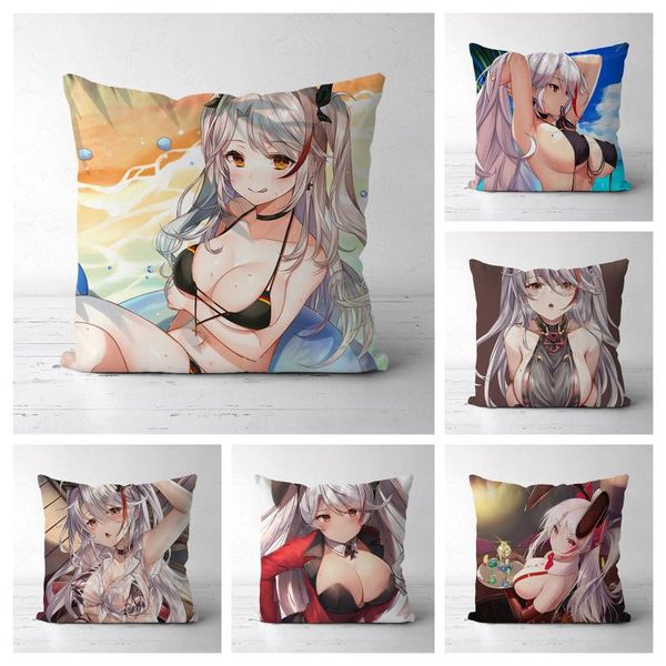 pillow case azur lane two sides decor cushion cover 
pillow case azur lane two sides decor cushion cover