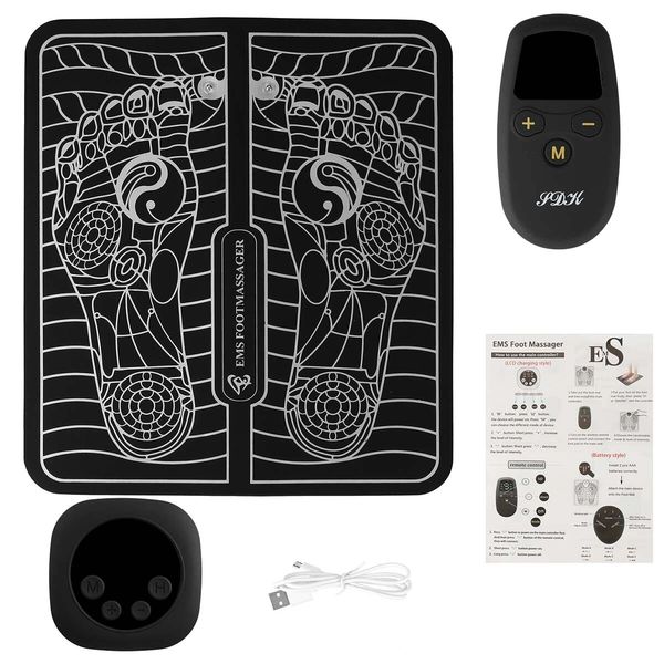 9-level ems electric foot massager pad blood circulation muscle stimulator mat usb rechargeable
9-level ems electric foot massager pad blood circulation muscle stimulator mat usb rechargeable