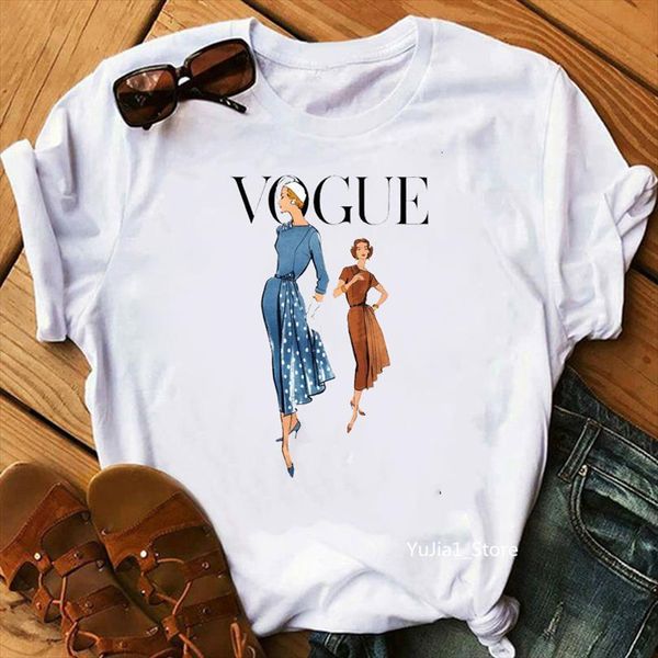 vogue vintage paris style men t shirts and women summer ropa mujer short sleeve female graphic tees hipster streetwear, White;black
vogue vintage paris style men t shirts and women summer ropa mujer short sleeve female graphic tees hipster streetwear, White;black