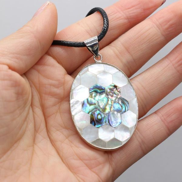 pendant necklaces selling natural white shell elegant charm oval necklace birthday anniversary party exquisite gift jewelry 30x45mm, Silver
pendant necklaces selling natural white shell elegant charm oval necklace birthday anniversary party exquisite gift jewelry 30x45mm, Silver
