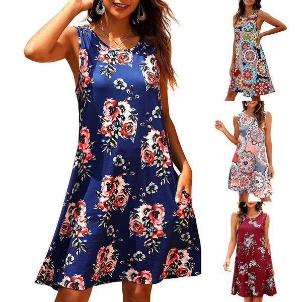 casual dresses women's fashion round neck loose print sleeveless tank dress streetwear party for women, Black;gray
casual dresses women's fashion round neck loose print sleeveless tank dress streetwear party for women, Black;gray