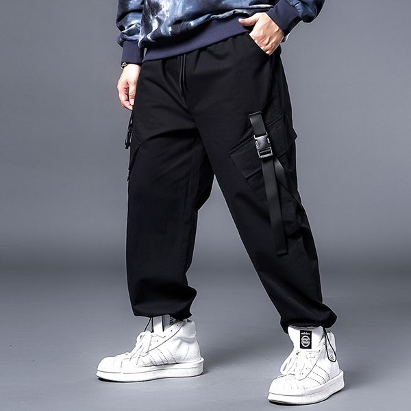 2021 plus 7xl 6xl 5xl new hip hop streetwear beam foot jogger leisure sports trousers fashion men 7b1k, Black 
2021 plus 7xl 6xl 5xl new hip hop streetwear beam foot jogger leisure sports trousers fashion men 7b1k, Black